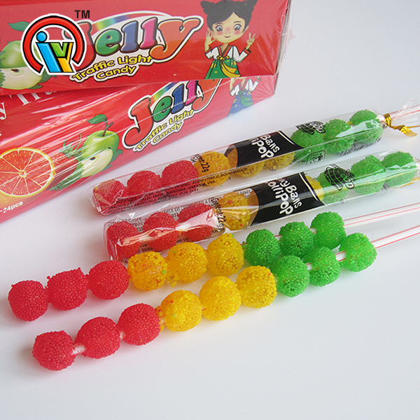 waxberry shape chewing gummy candy