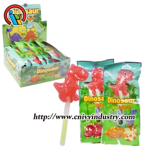 блискучі палички льодяник форми dinasour