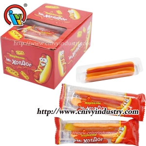 Гарячий продаж гарячої собаки Gummy цукерки